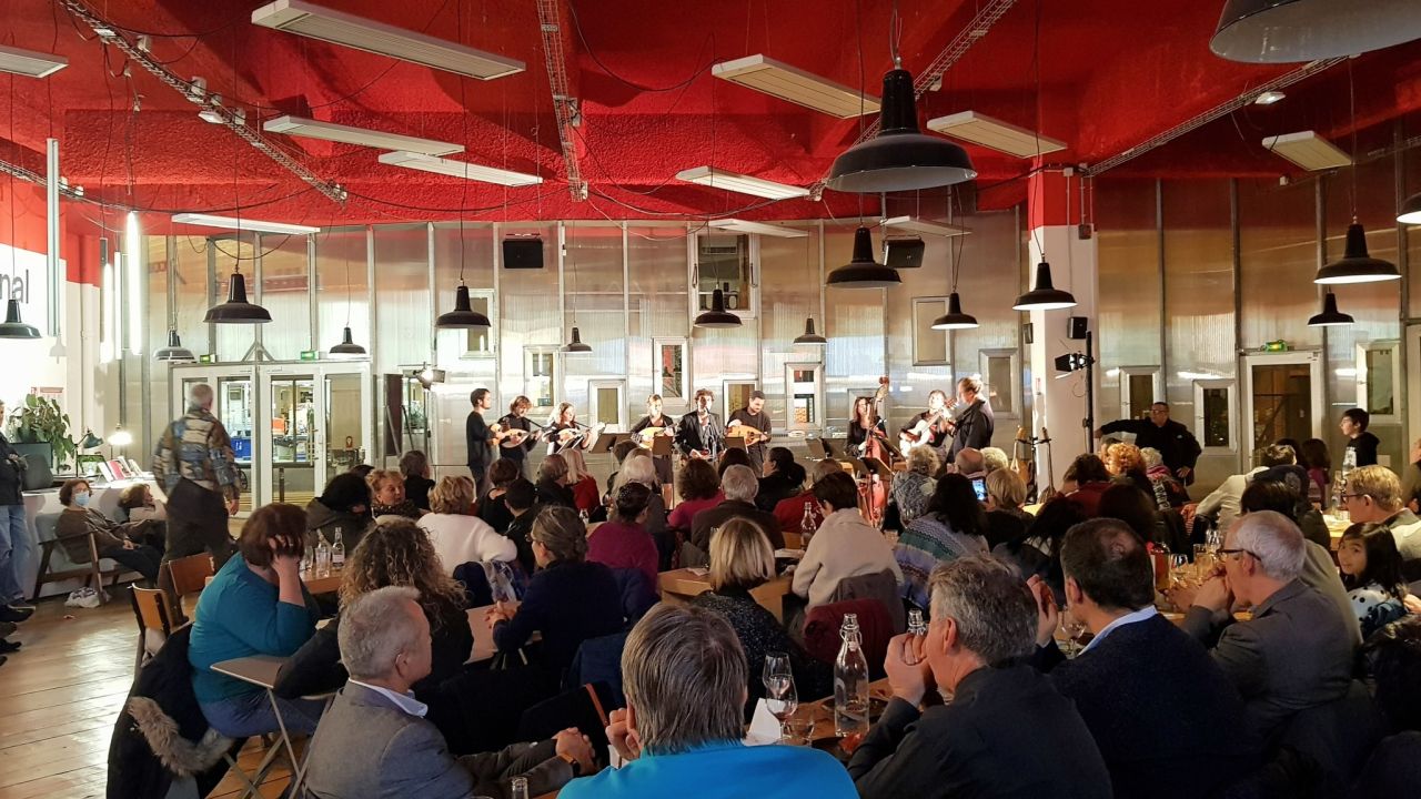 Scène ouverte au T2G avec Féloche, novembre 2022 © T2G Théâtre de Gennevilliers