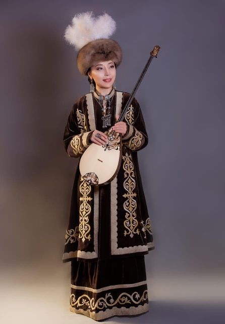 La chanteuse Ulzhan Baïbusynova